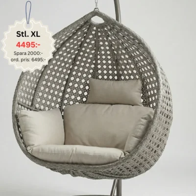 Hängande Äggsoffa (Storlek M, L, XL)